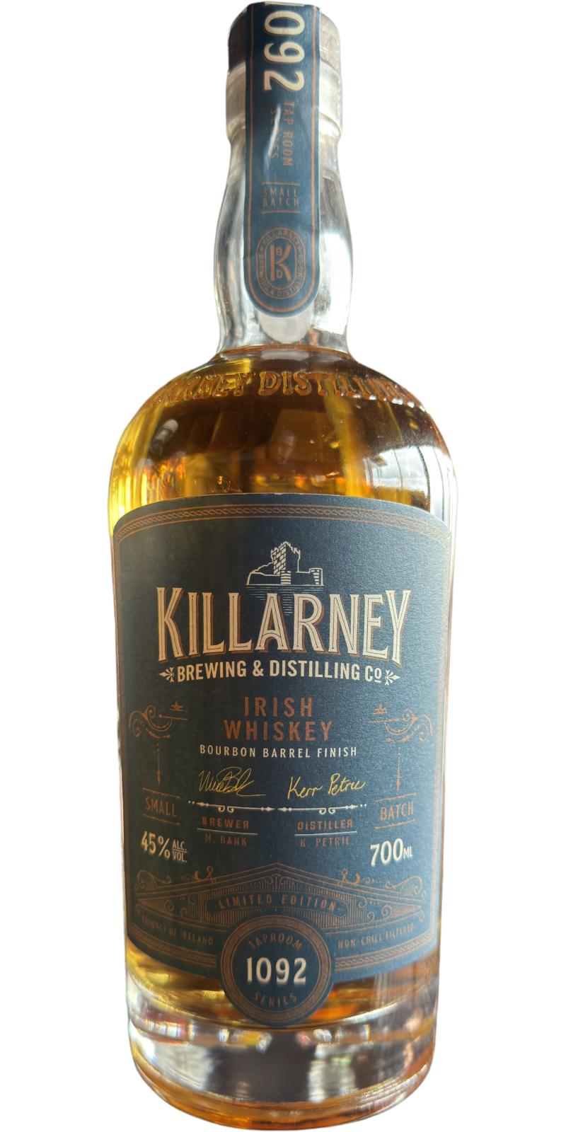 Killarney 1092 – Irish Whiskey – 70cl