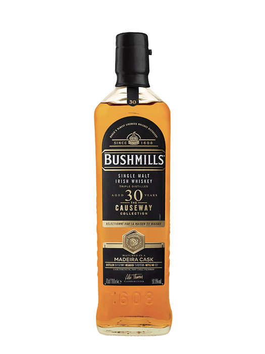 Bushmills 30YO Madeira Cask Whiskey - DrinksHero