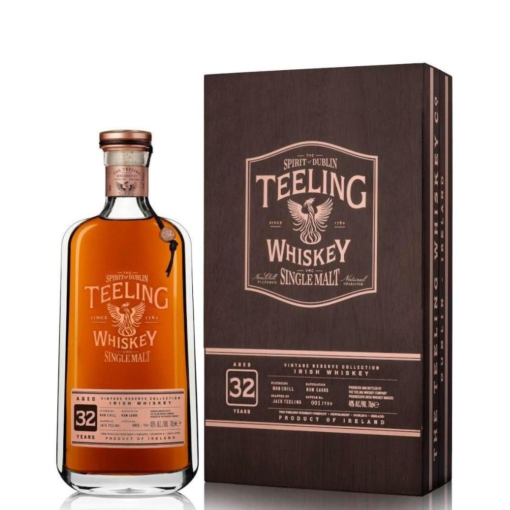 Teeling 32 Year Old Irish Single Malt: Rum Cask Edition