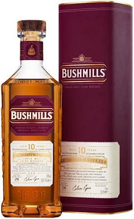 BUSHMILLS 10 YEARS OLD VINO DULCE 70CL 43%