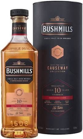 BUSHMILLS 10 YEARS OLD CAUSEWAY COLLECTION SAUTERNES 70CL 56.8%