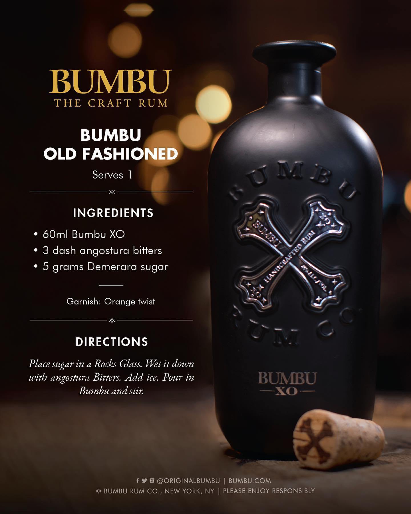 Bumbu The Original Rum 70cl - DrinksHero