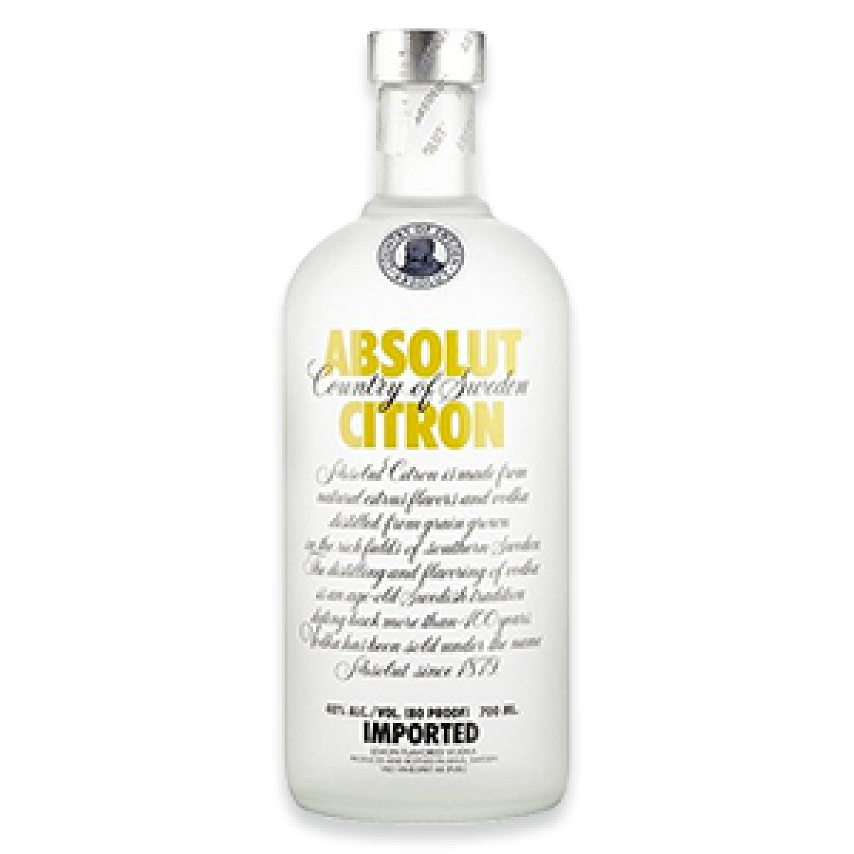 Absolut Vodka Citron - DrinksHero