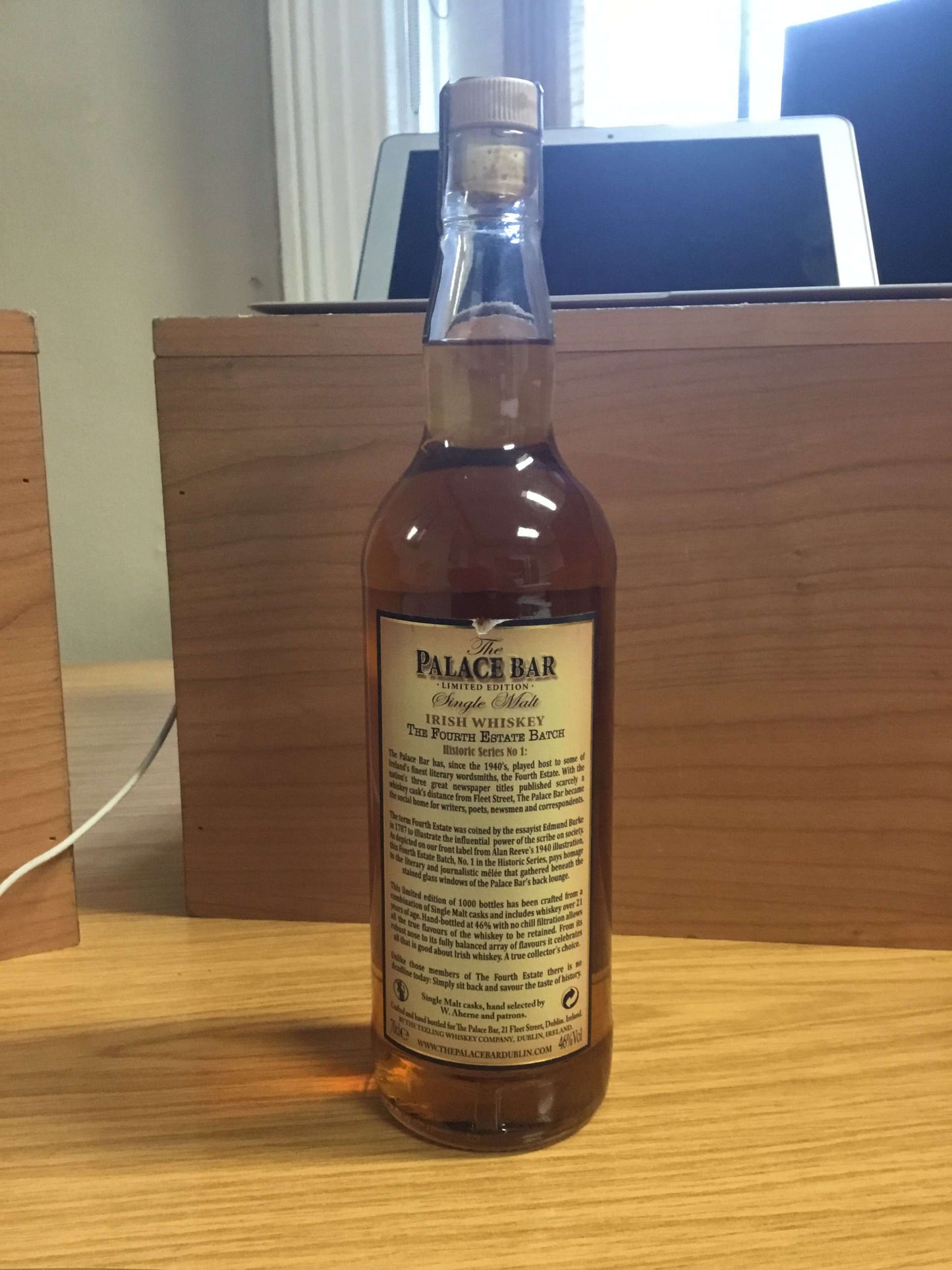 Palace Bar 12 Year Old Single Malt - Bottle No 290 - DrinksHero