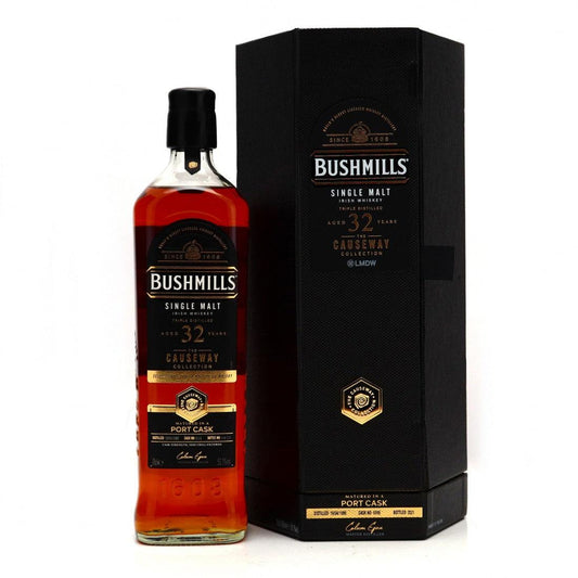 Bushmills 32YO Causeway Collection 1989 Port Cask - DrinksHero