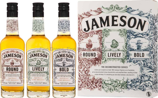Jameson The Deconstructed Series Trio 3x20cl - DrinksHero