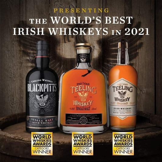 Teeling Whiskey: 2021 World's Best - DrinksHero