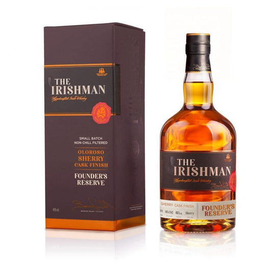 The Irishman Founder's Reserve | Sherry Finish - DrinksHero