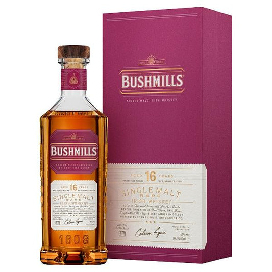 Bushmills 16 year old Single Malt 70cl - DrinksHero