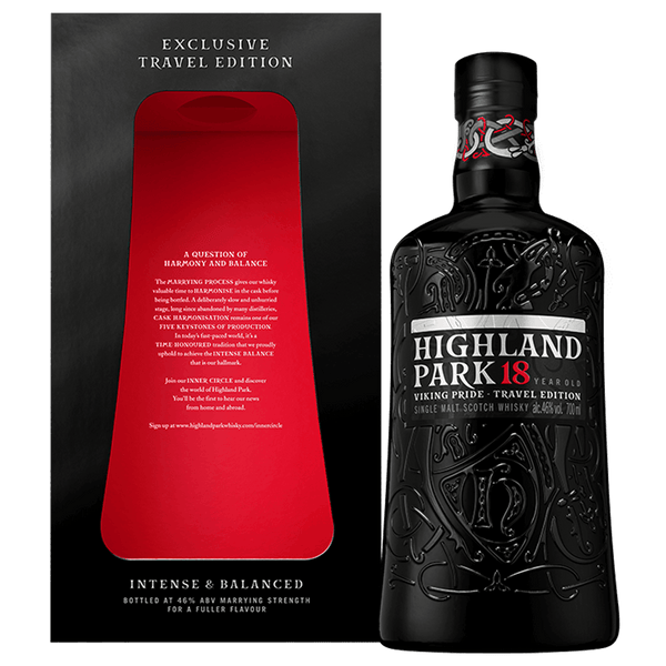ウイスキー Highland Park 18 Year Old Viking Pride Highland-Park-18yo-Travel-