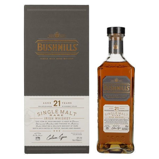 Bushmills 21 Year old Single Malt - DrinksHero