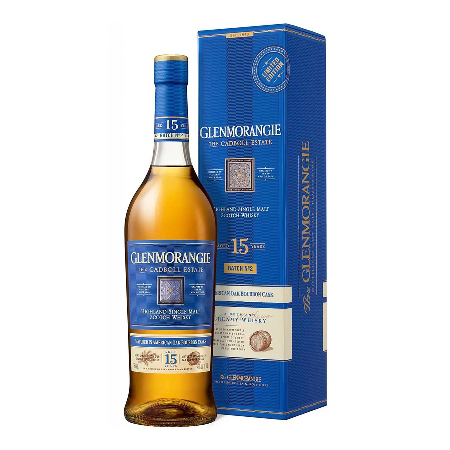 Glenmorangie The Cadboll 15 Year Old Single Malt