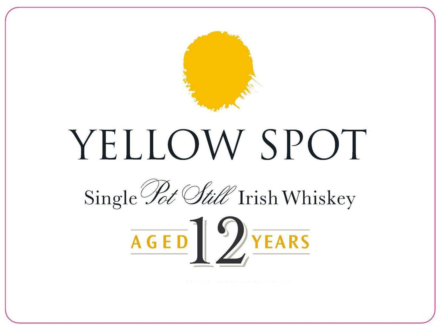 Yellow Spot 12 Year Old Irish Whiskey 5cl Sample - DrinksHero
