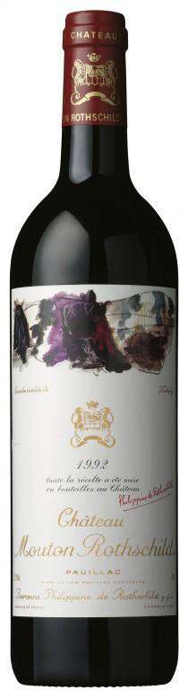 Chateau Mouton Rothschild Pauillac 1992 750ML - DrinksHero