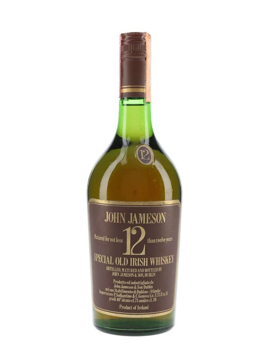 Jameson 12 Year Old - Bot 1970's - DrinksHero