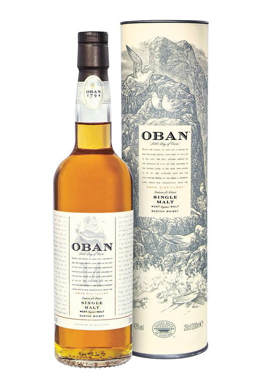 Oban 14 Year Old Single Malt 70cl - DrinksHero