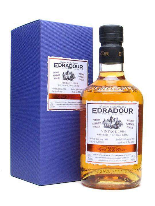 Edradour 1984 PX Finish 22YO Malt - DrinksHero