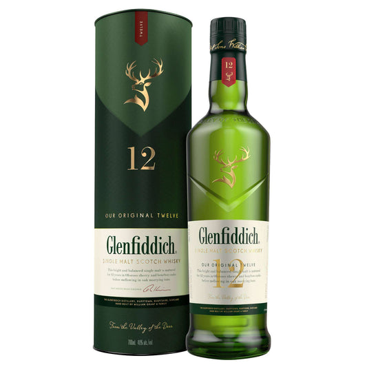 Glenfiddich 12 Year Old 70cl - DrinksHero