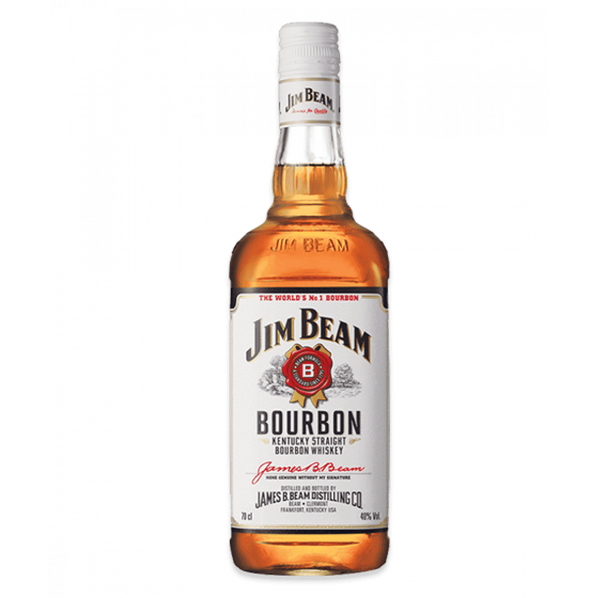 Jim Beam Bourbon 70cl - DrinksHero