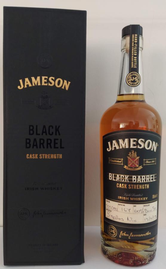 Jameson Black Barrel Cask Strength 60% - DrinksHero
