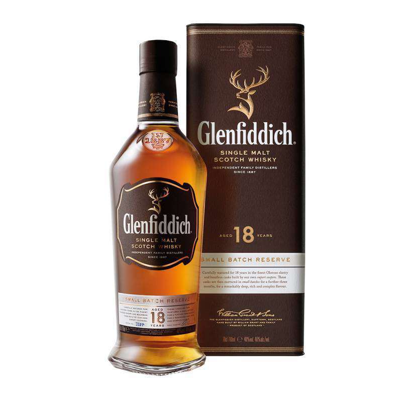 Glenfiddich 18 Year Old 70cl - DrinksHero