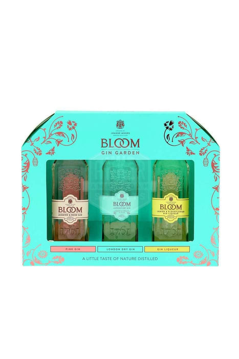 Bloom Gin Garden 3x 5cl Miniature Pack - DrinksHero