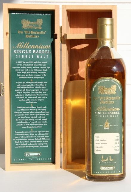 Bushmills Millennium Single Barrel 1982 - DrinksHero