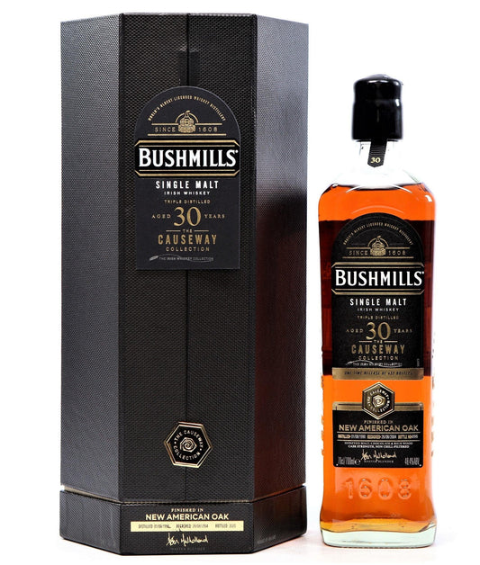 Bushmills 1990: 30-Year Causeway Collection Oak Finish - DrinksHero