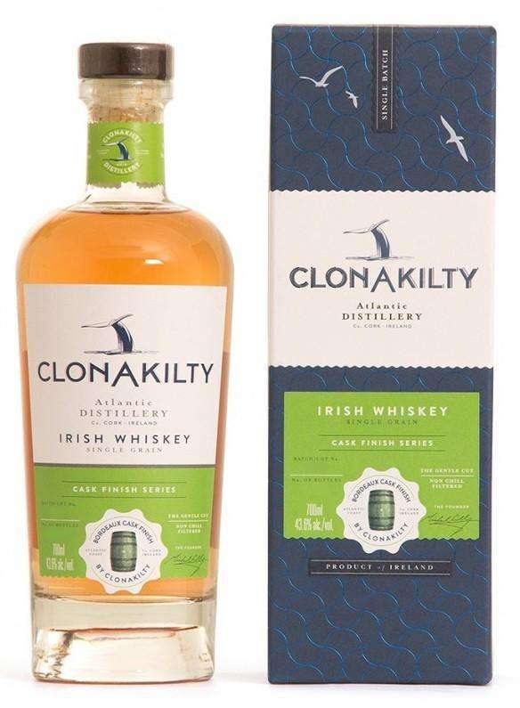 Clonakilty Single Grain Bordeaux Cask 70cl - DrinksHero