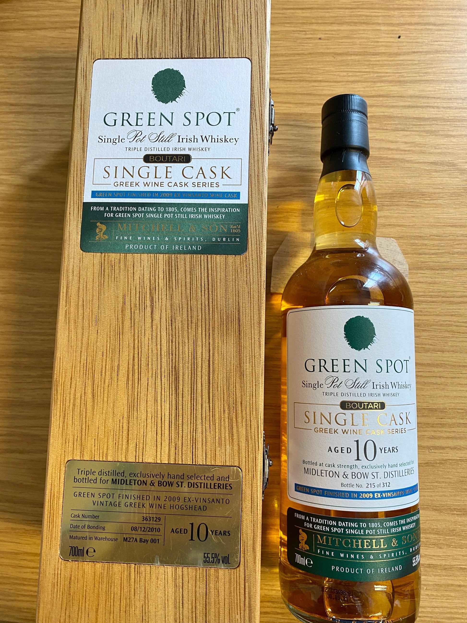 Green Spot Single Cask 5cl Sample Dram - DrinksHero