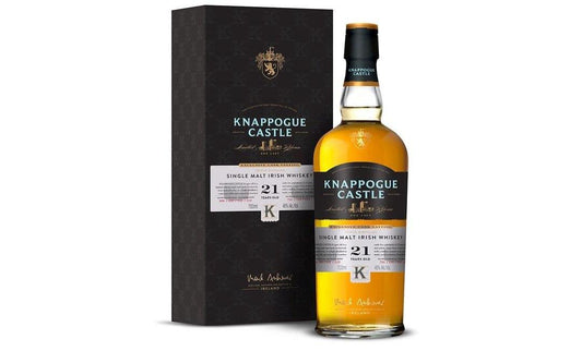 Knappogue Castle 21 Year Old Single Malt 70cl - DrinksHero