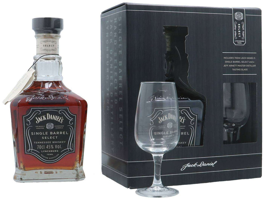 Jack Daniel's Single Barrel + Glass 70cl - DrinksHero
