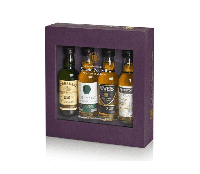 Single Pot Still Miniature Pack 4x5cl - DrinksHero