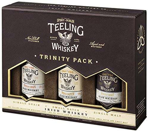 Teeling Trinity Mini Pack Irish Whiskey 3 x 5cl - DrinksHero