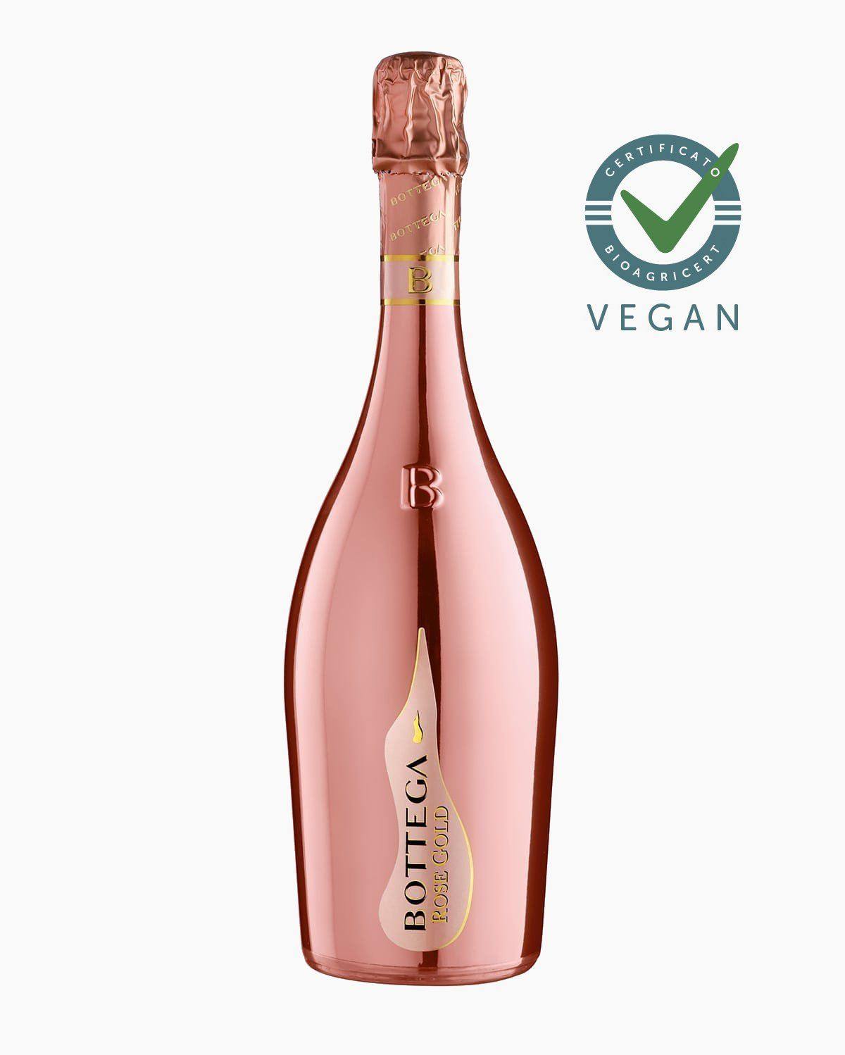 Bottega Rose Gold Prosecco 75cl - DrinksHero