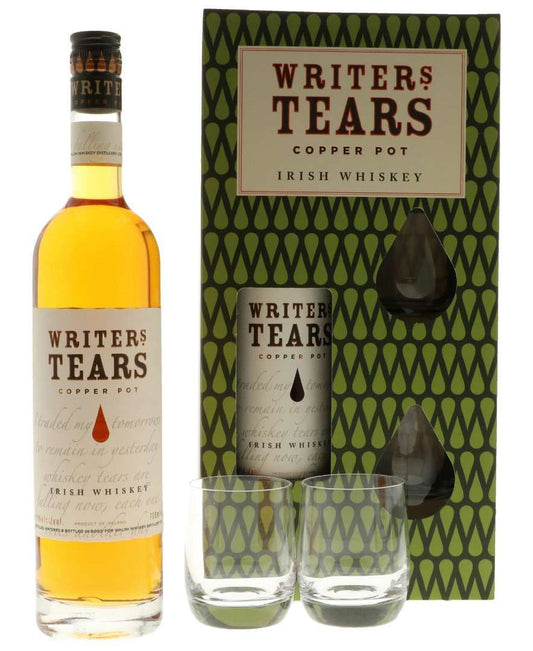Writers Tears Copper Pot + 2 Glasses - DrinksHero