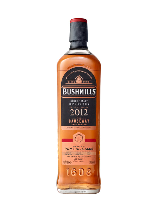 Bushmills 2012 Pomerol Cask – Causeway Collection - DrinksHero