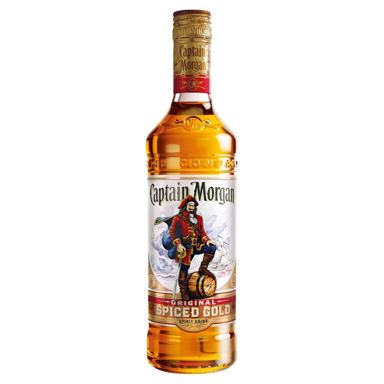 Captain Morgan's Spiced Rum 70cl - DrinksHero