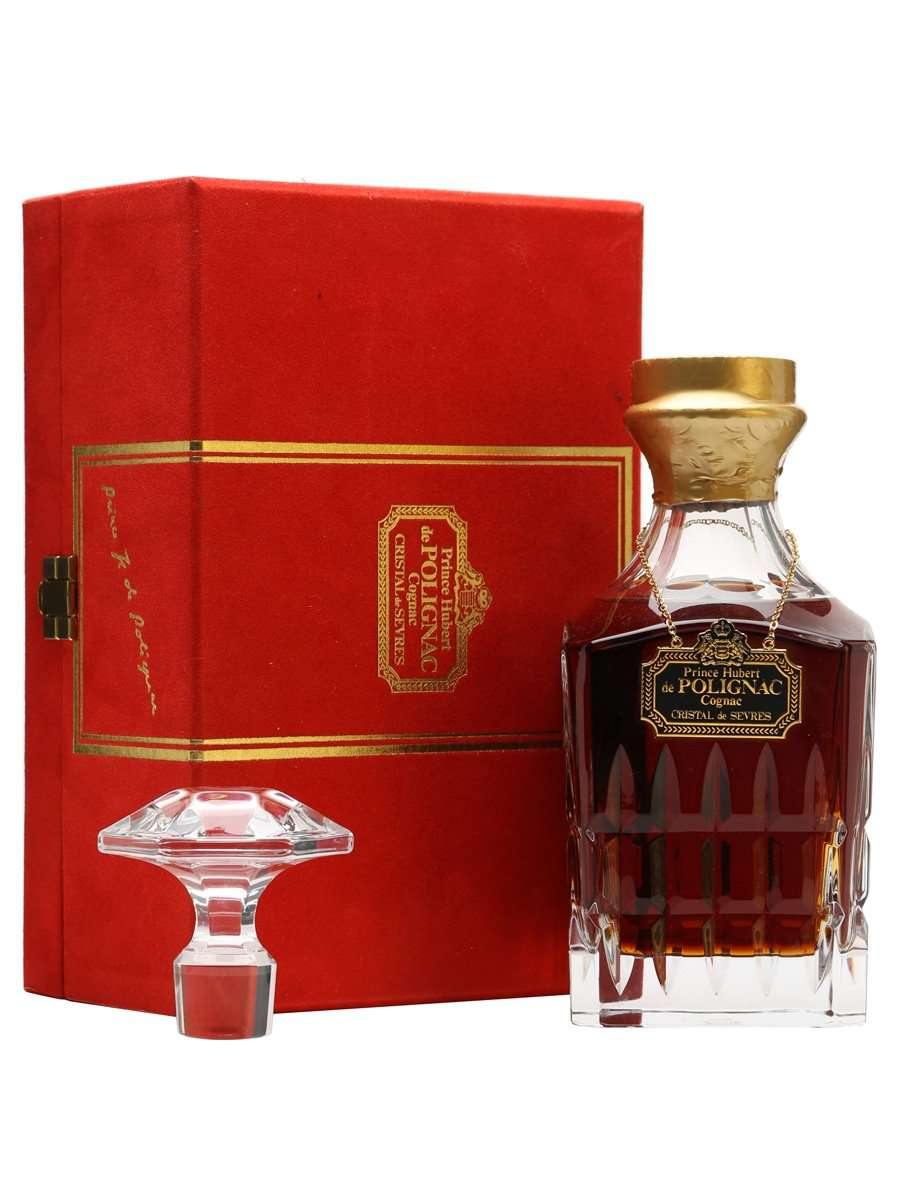 Prince Hubert de Polignac Cognac Crystal Decanter - DrinksHero