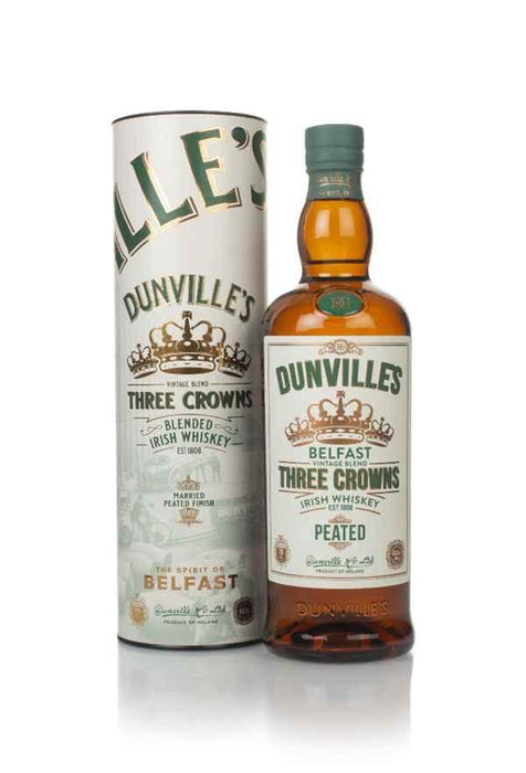 Dunville's Peated Three Crowns - DrinksHero