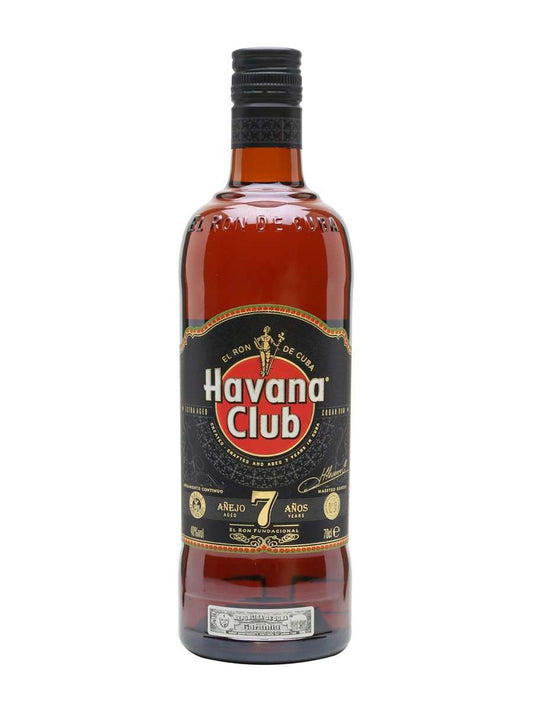 Havana Club Anejo 7 Year Old Rum 70cl - DrinksHero