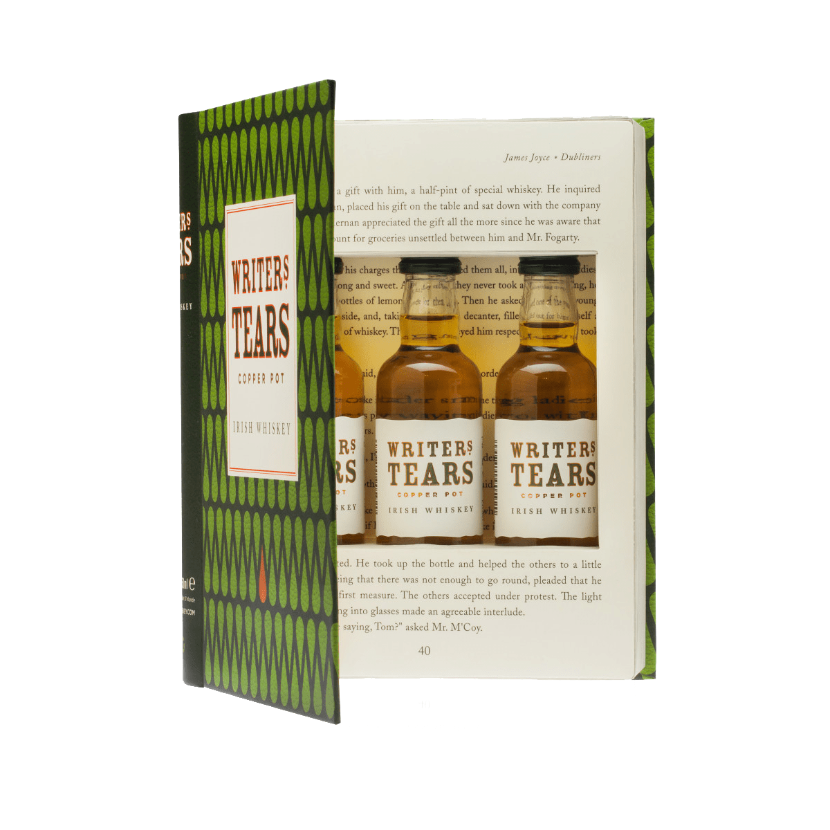 Writers Tears Giftbook 3x5cl - DrinksHero