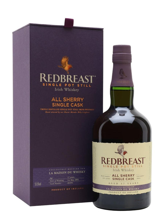 Redbreast 17-Year: All Sherry Single Cask Excellence - DrinksHero