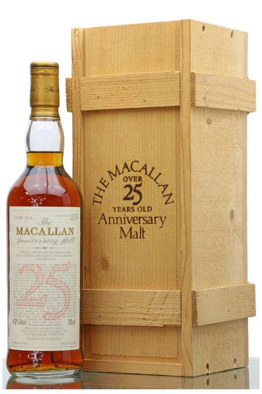 Macallan 1968 25 Year Old Anniversary Malt - DrinksHero