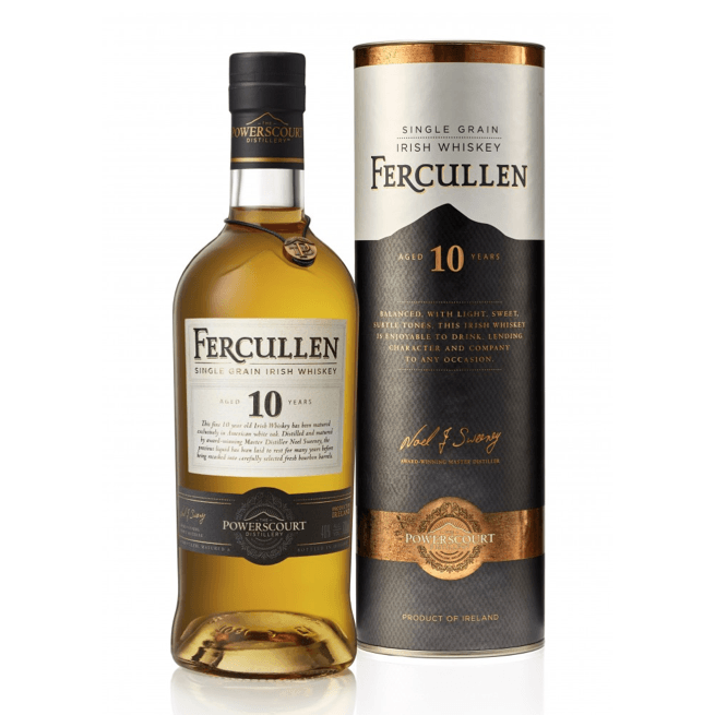 Fercullen 10 Year Old Single Grain Irish Whiskey - DrinksHero