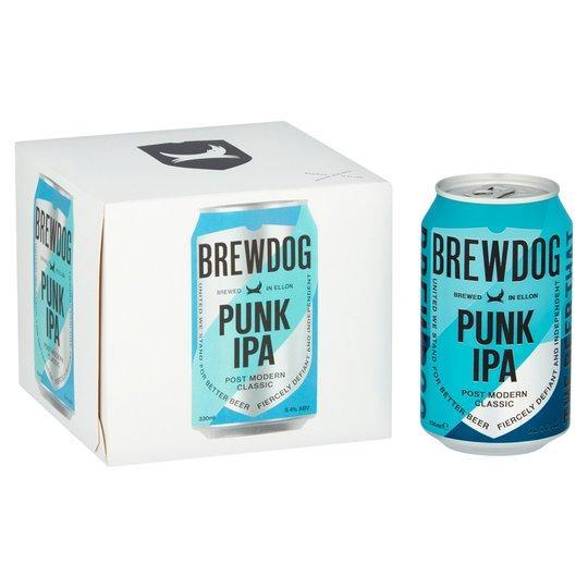 Brewdog Punk IPA 4 Pack 33cl Can - DrinksHero