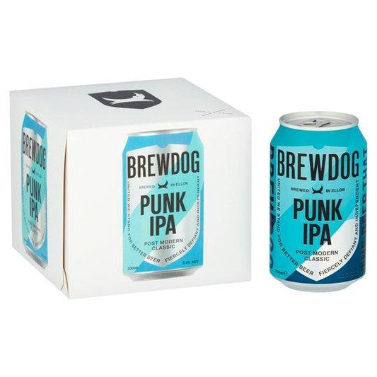 Brewdog Punk IPA 4 Pack 33cl Can - DrinksHero