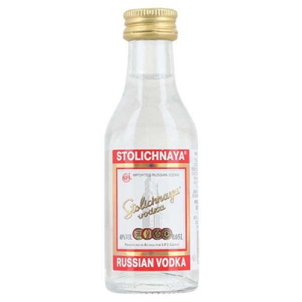 Stolichnaya Premium Vodka 5cl Sample - DrinksHero