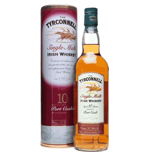 Tyrconnell Single Malt 10 Port Cask 70cl - DrinksHero